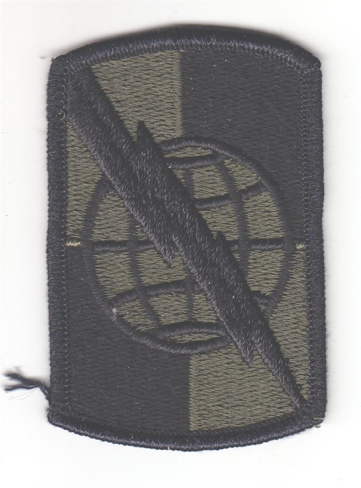 Army Patch: 359th Signal Brigade - subdued, merrowed edge