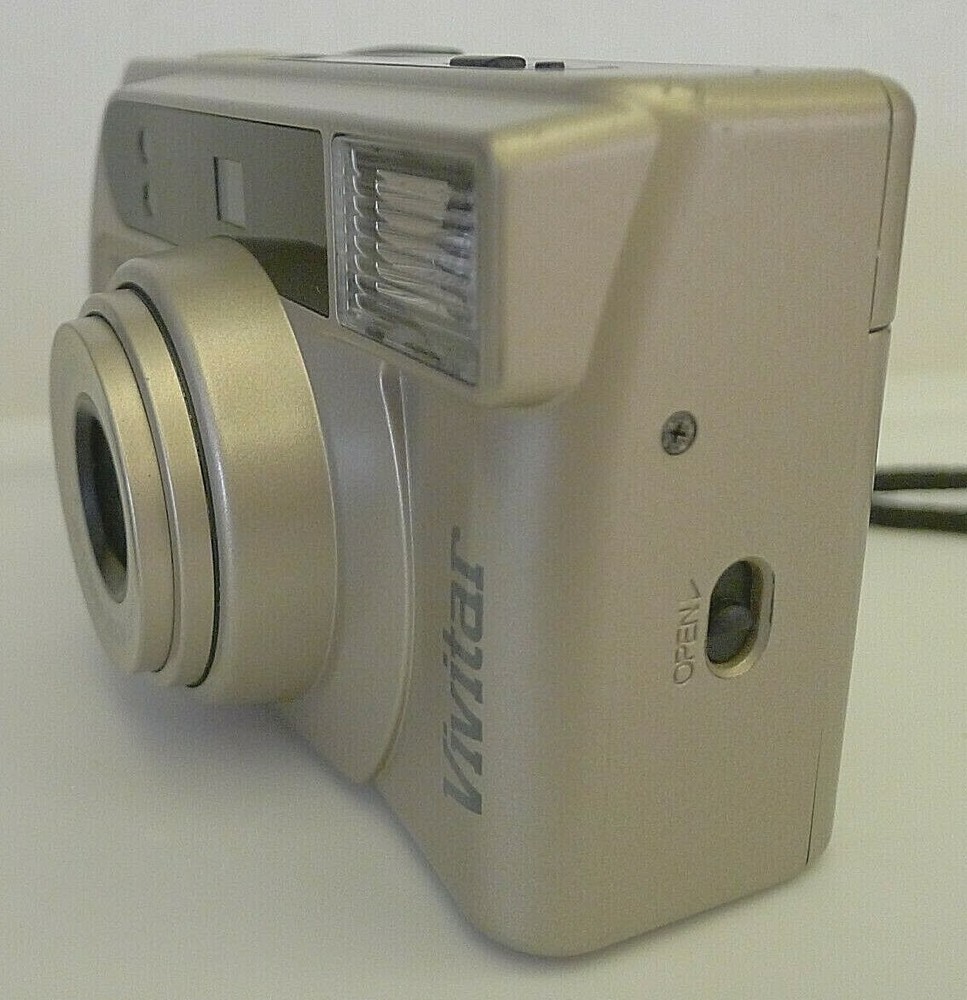 Vivitar Series 1 PZ3118 Data Back 35mm Camera plus Strap - TESTED A