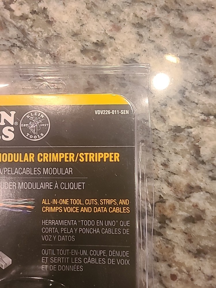 Klein Tools Ratcheting Modular Crimper/Stripper VDV226-011-SEN
