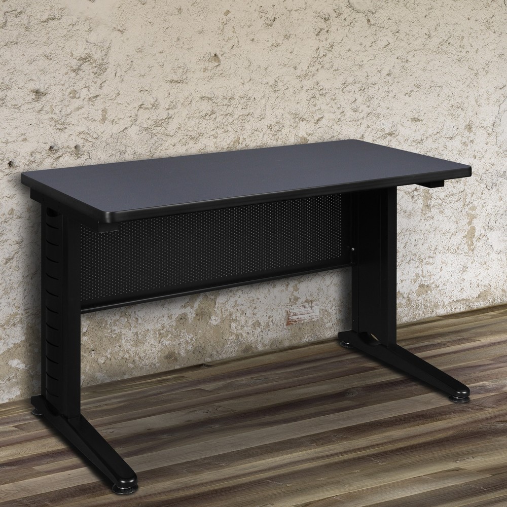 Regency Fusion Modesty Panel for 48 in. Desk- Black