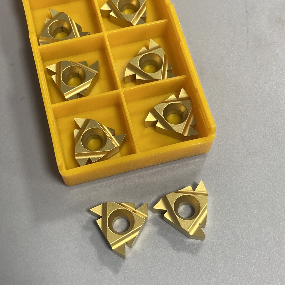 10pcs 16IR AG55 735 Internal Threading Carbide Insets Left 55° Thread angle