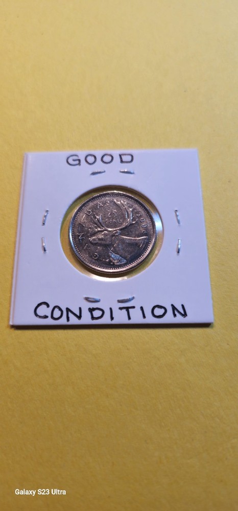 2006P Canada Quarter Dollar With Errors!