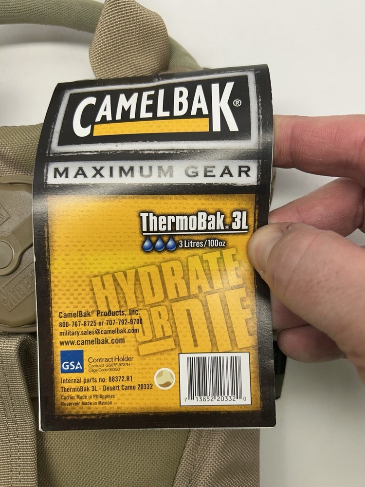 Camelbak Thermobak AB Military Desert Hydration Pack - 3L
