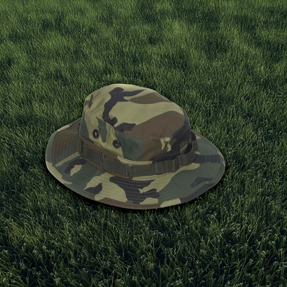 Combat Hero Camouflage Hat Costume Accessory
