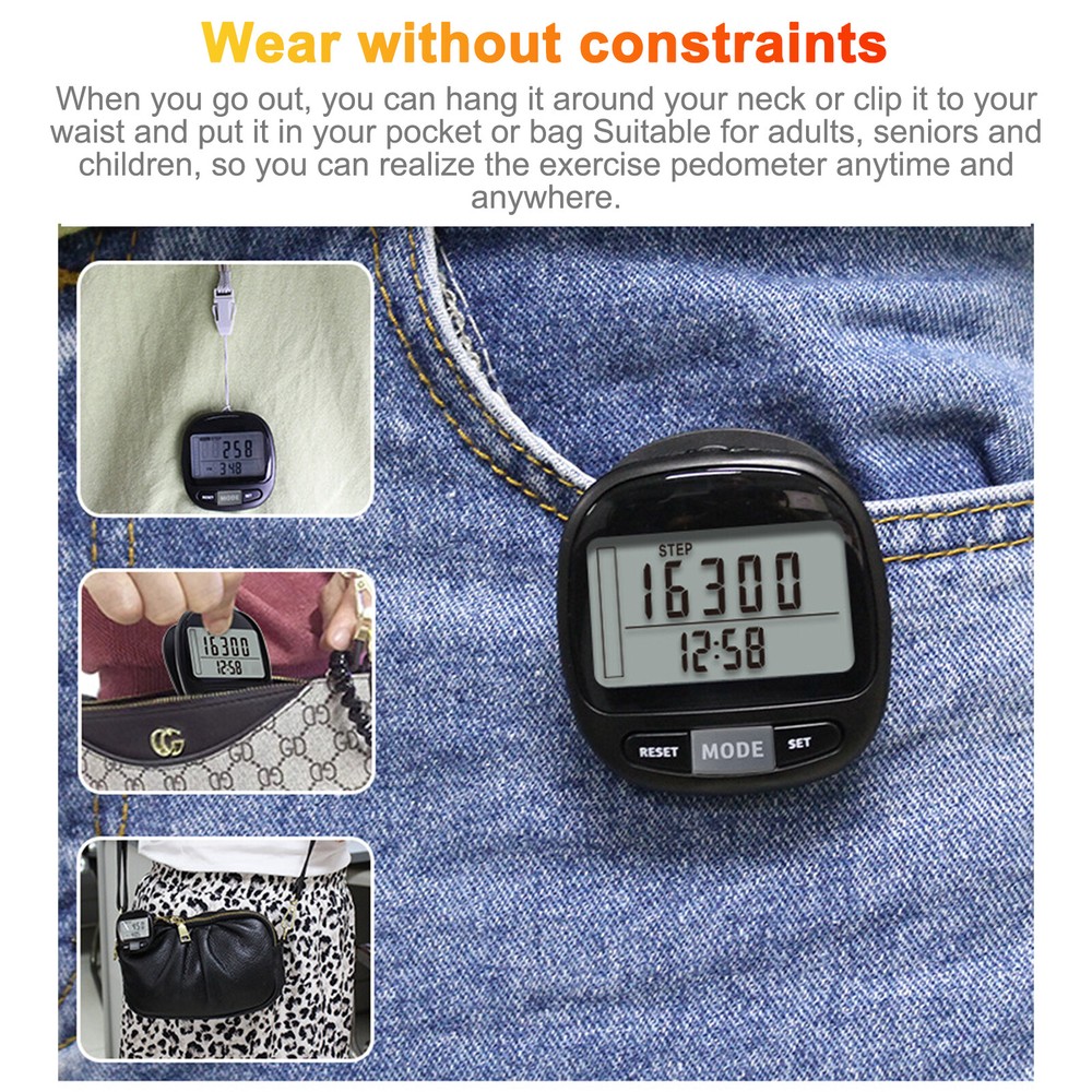 Pedometer Distance Miles Goal R7Q6