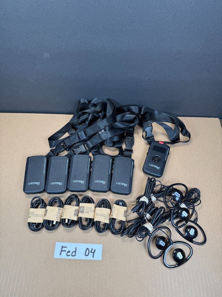 Listen Technologies LKR-12 ListenTALK Receiver Basic & Transceiver Ships Fast!!