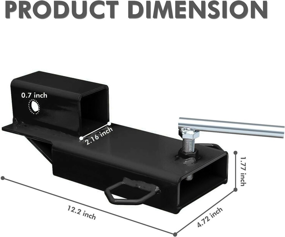 Forklift Trailer Hitch Attachment, EBESTTECH 1PC Fork Trailer Hitch Attachmen...