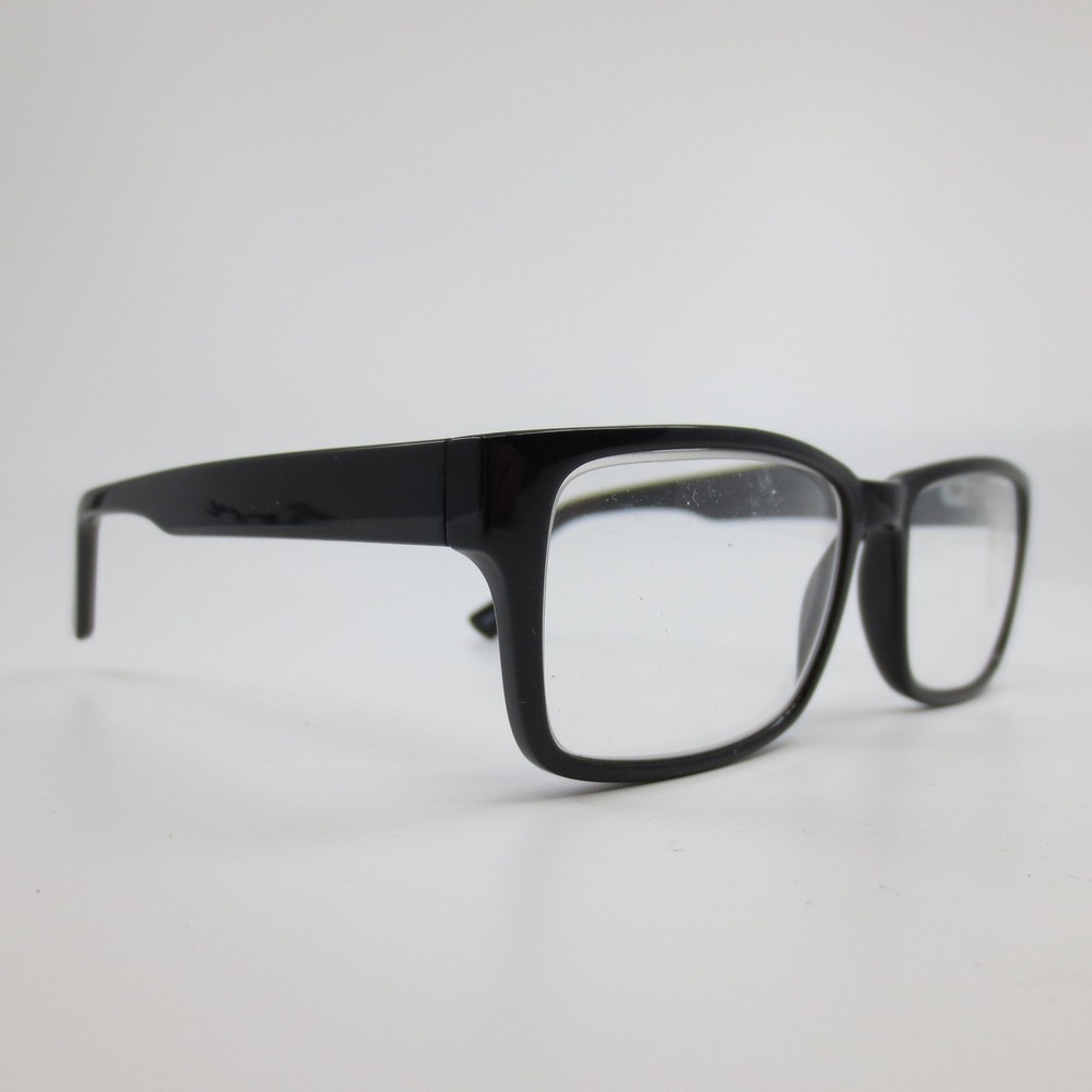 MP5101 Black Rectangular Eyeglass Frames BK 53-17-145 Men Full Rim Glasses