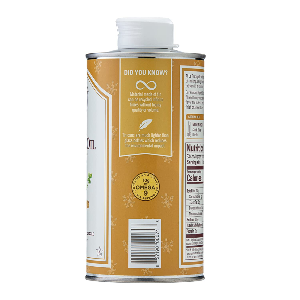 , Roasted Peanut Oil, 16.9 Fl. Oz.