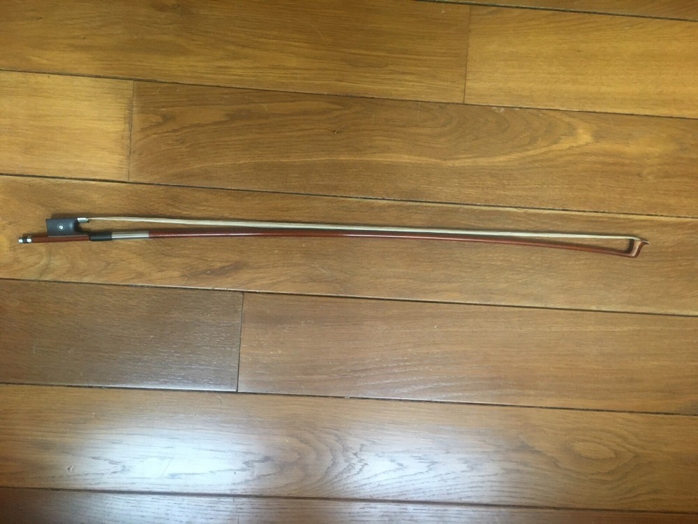 4/4 Pernambuco Nickel-Mounted Violin Bow 1900’s