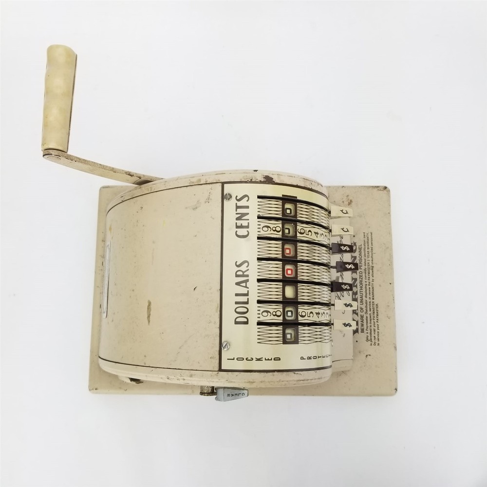 Paymaster S-1000 Series Writter Check Writter Machine