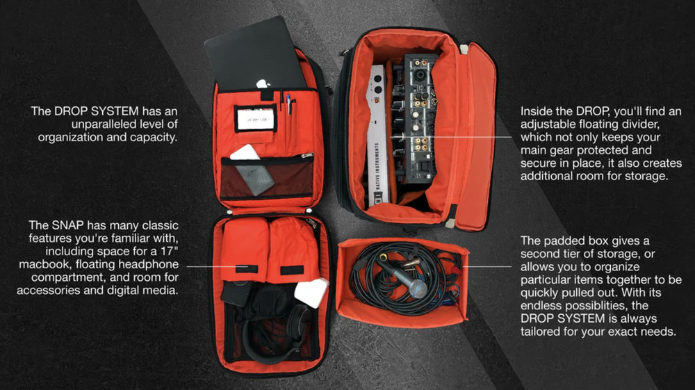 JetPack DJ Drop System Includes Drop Roller Bag + Snap Backpack