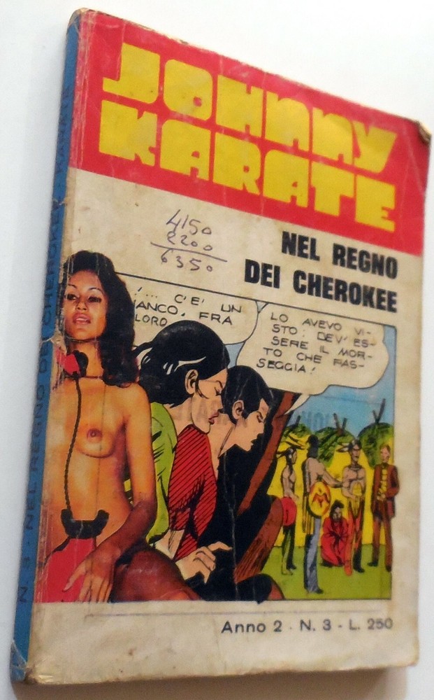 JOHNNY KARATE COMIC NO.3 1974 STAPEM
