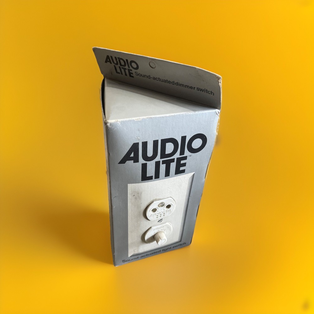 🔥Audio Lite Sound Actuated Light Switch, 120V AC, Voice Activated Wall ~ 1 Unit