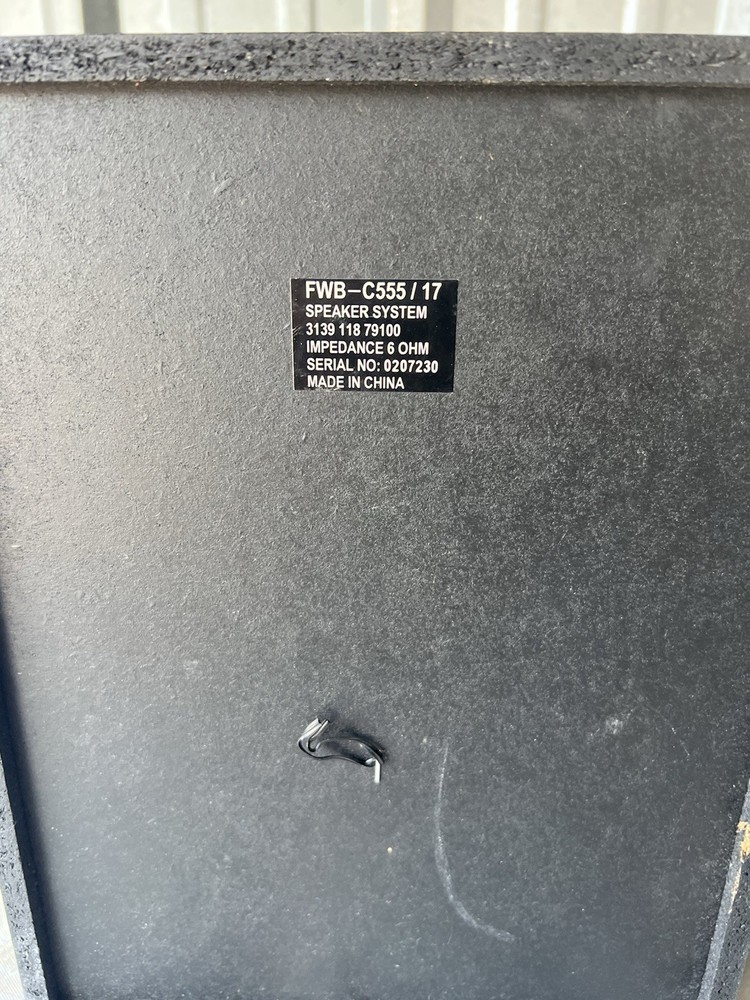 Philips FW-C555 Mini HiFi System For Radio (READ)