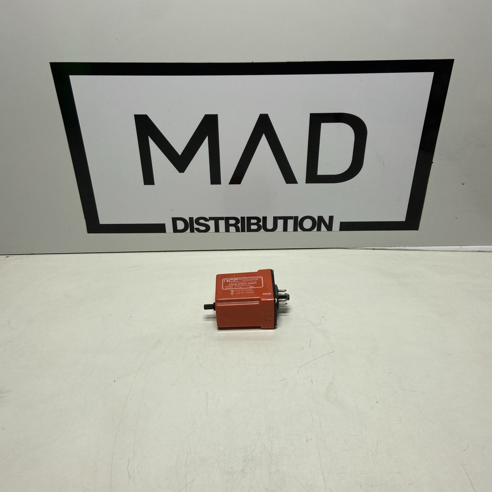 NAT!ONAL CONTROLS CORP NCC SOLID STATE TIMER MODEL T2K-10-441 RANGE .1 - 10 SEC.