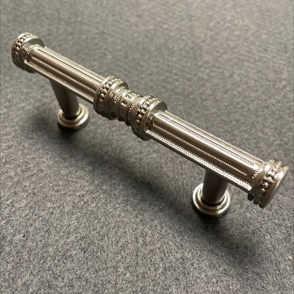 3" Column Pull Satin Nickel