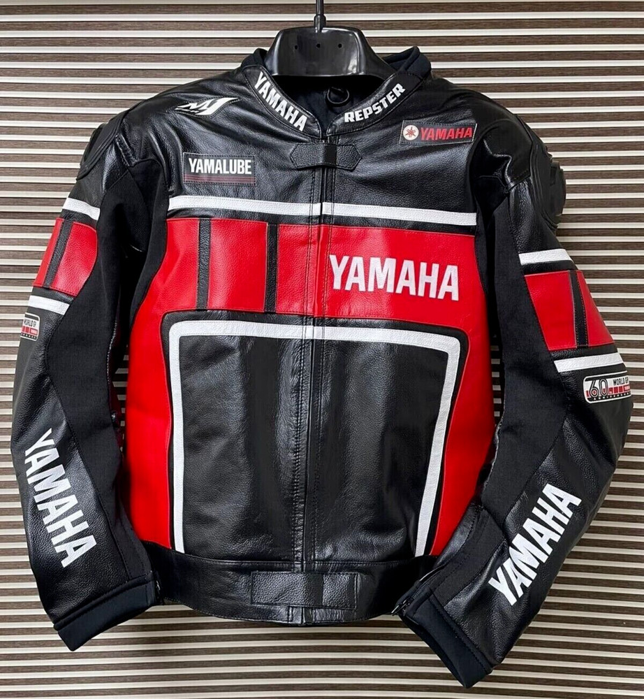 Moto Gp Leather jacket in cowhide leather