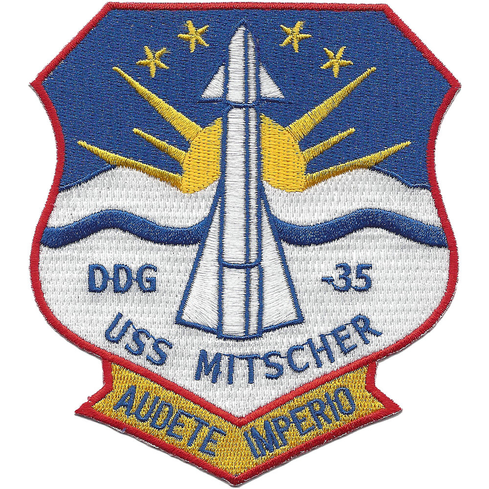 USS Mitscher DDG-35 Guided Missile Destroyer Patch