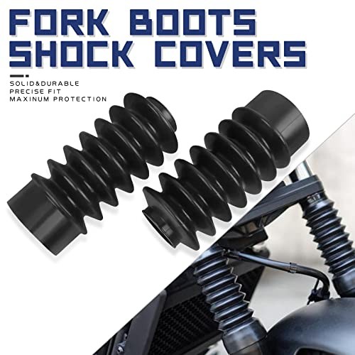 2PCS Dirt Bike Front Fork Boots Shock Covers Protector Motorcycle Shock