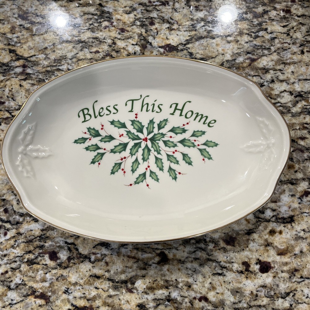Lennox “Bless This Home “ Platter