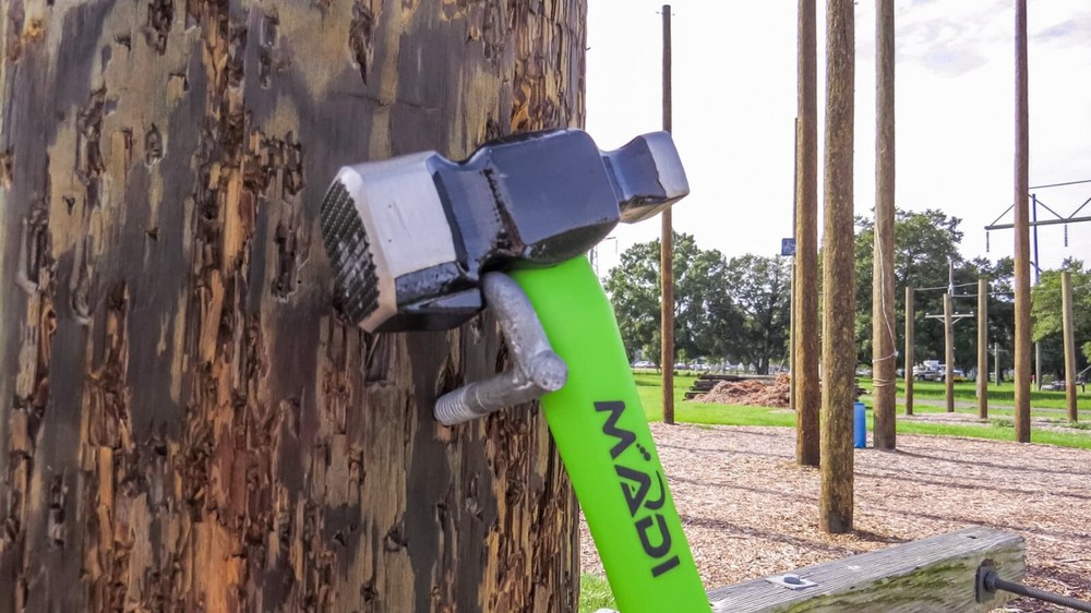 Madi Milled Lineman Hammer - 35oz