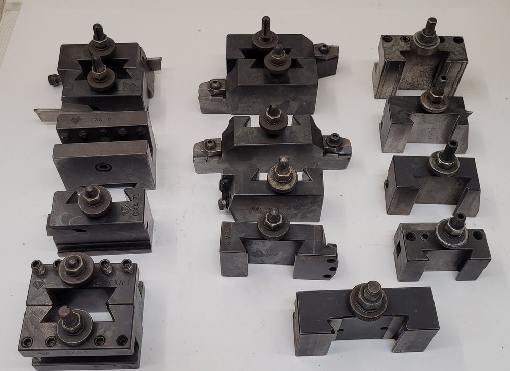 Aloris Lathe Tool Post Holder – 22 Total Piece Set