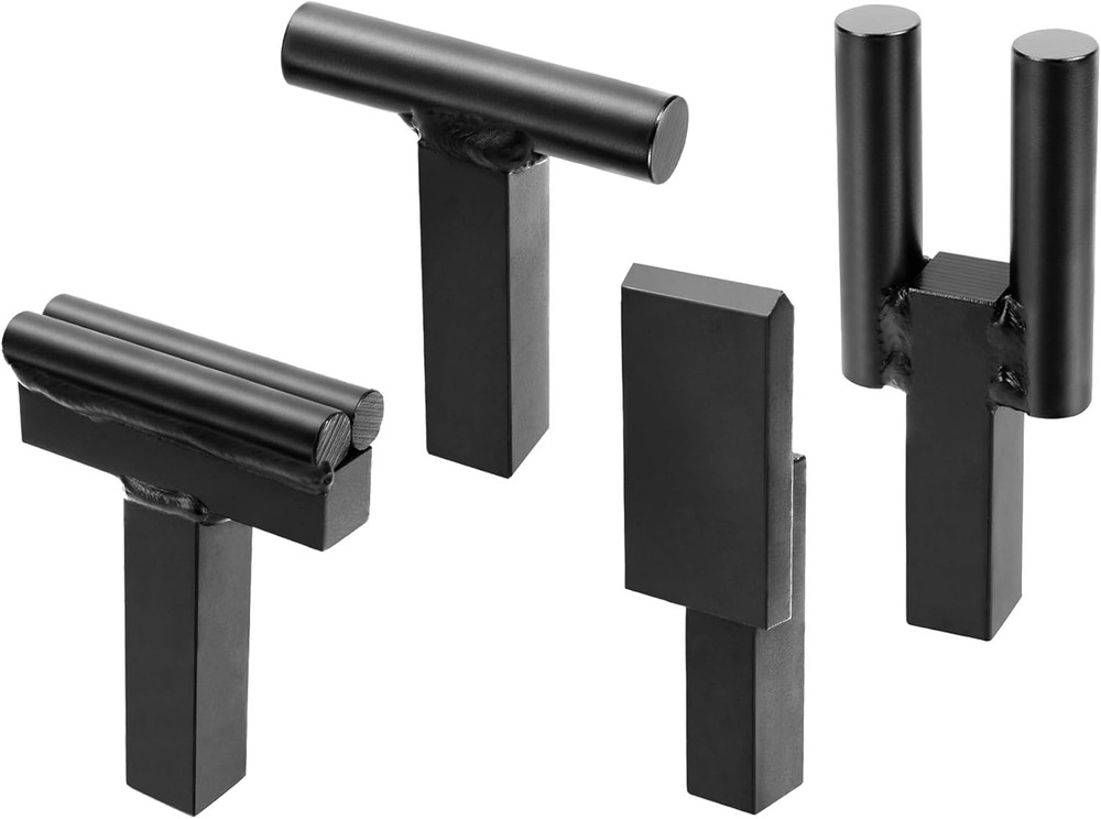 1 inch Blacksmith Anvil Hardy Hole Tools Set Blacksmithing Forging Tool (4PCS)