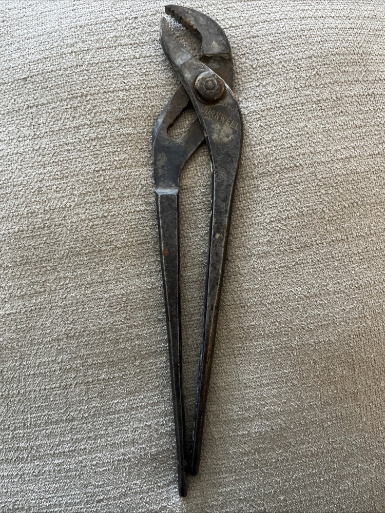 Vintage Cornwell - Adjustable Channel Locks Pliars, Tools USA Collectible .