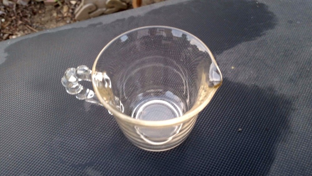 CANDLEWICK FLAT BOTTOM CREAMER 2 3/4" Tall
