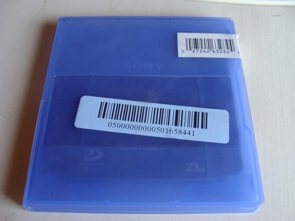 New Sony PDDRW23 Professional Data Disc 23GB for Data