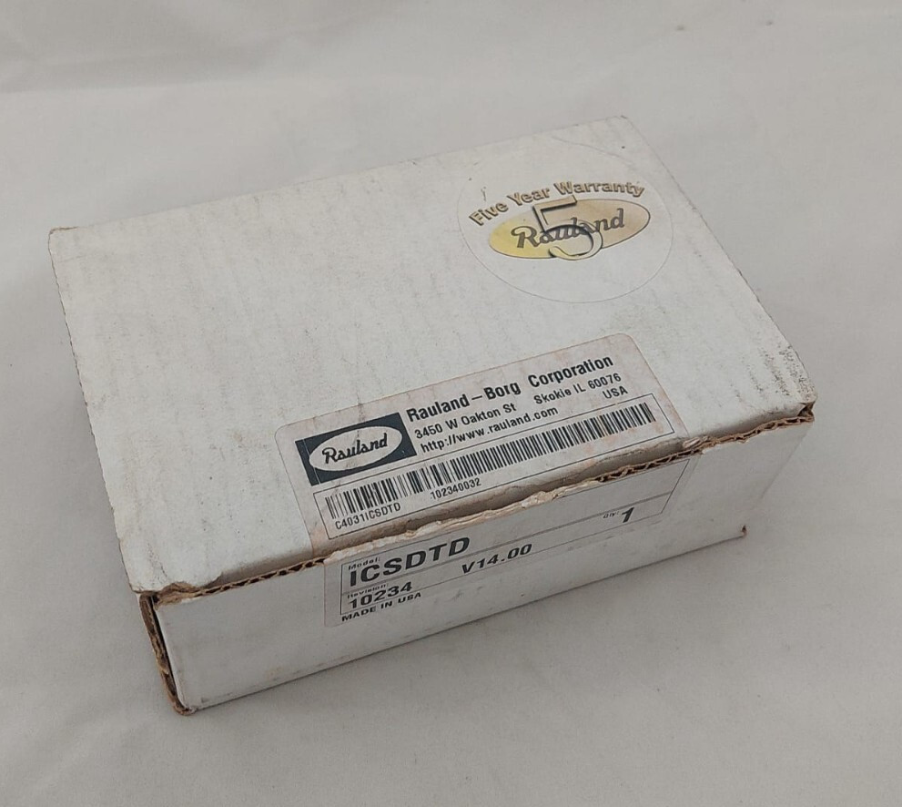 Rauland Borg ICSDTD Telecenter Intercom Desk Module P8