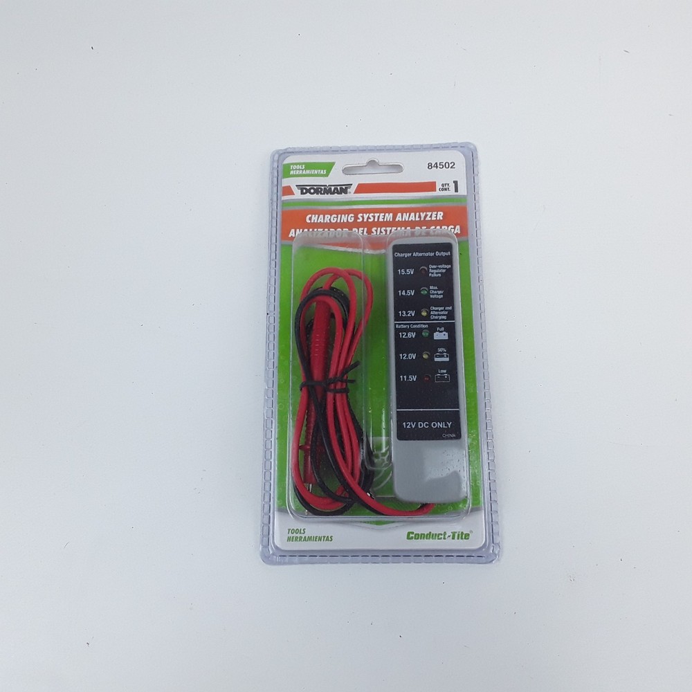 Dorman 84502 Electrical Multi-Tester Auto Charge System Analyzer Tool
