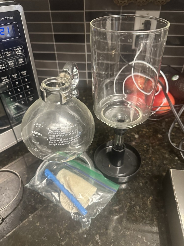 Yama Coffee Siphon TCA - 5D  5 Cup