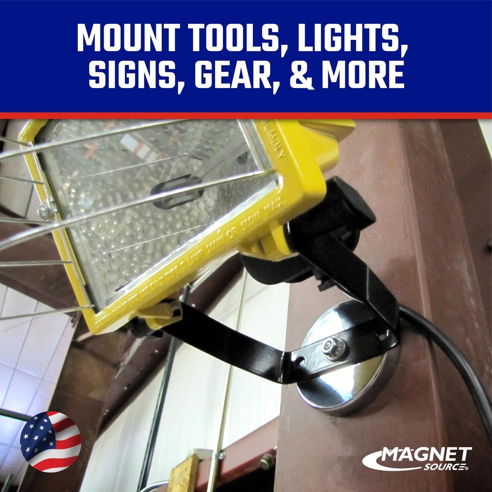 Ceramic Round Base Magnet Pack - Heavy-Duty Strong Magnets - 200 lb Pull Each...