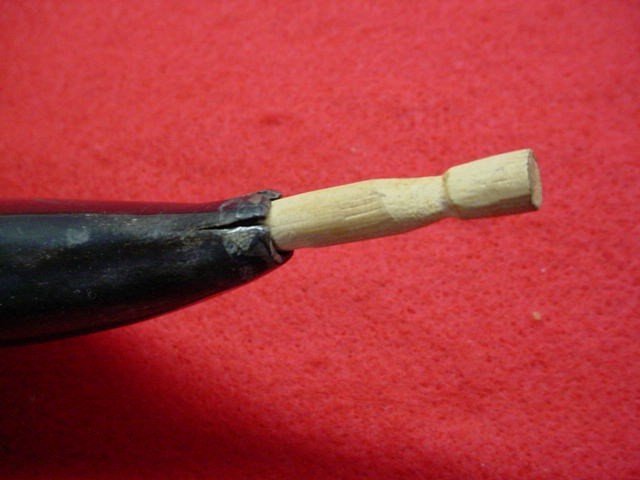 Flat Muzzleloader Powder Horn/Priming Horn - Nice !! (C)