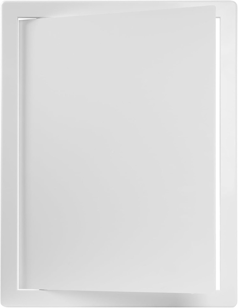 12" X 16" White Plastic Access Panel. Service Shaft Door Panel. Plumbing, Electr