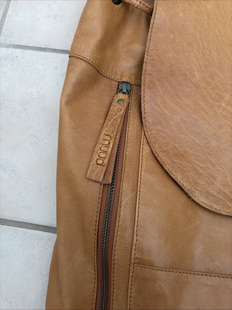 MUUD Leather Backpack Bag