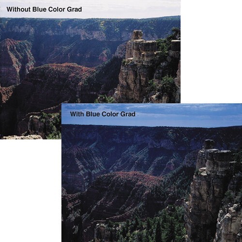 Tiffen 62mm Graduated Blue Filter 62CGBLUE