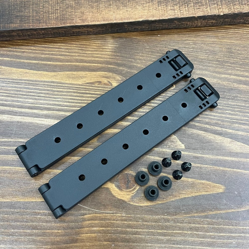 Pair DOTS 5″ MOLLE Lock Clips – Spring-Pin Belt/MOLLE Attachment w/ Hardware