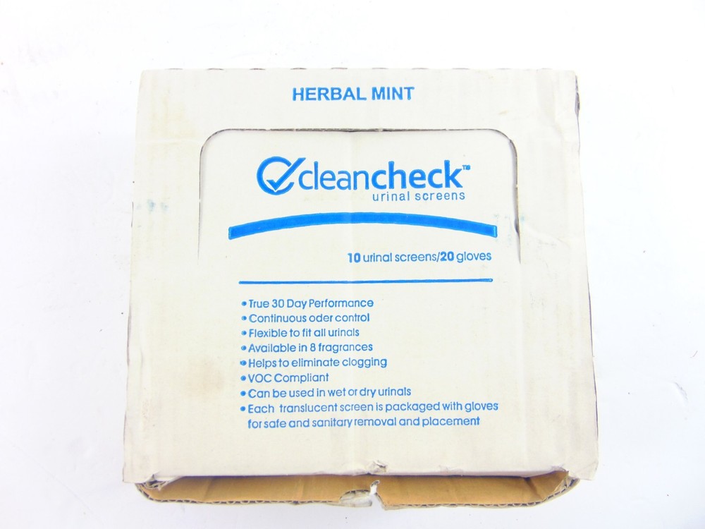 Cleancheck Urinal Screens Herbal Mint