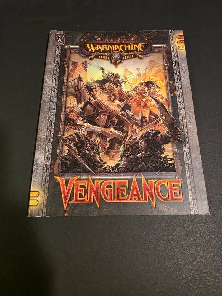 Warmachine: Vengeance Roleplaying Book ☆ Authentic ☆