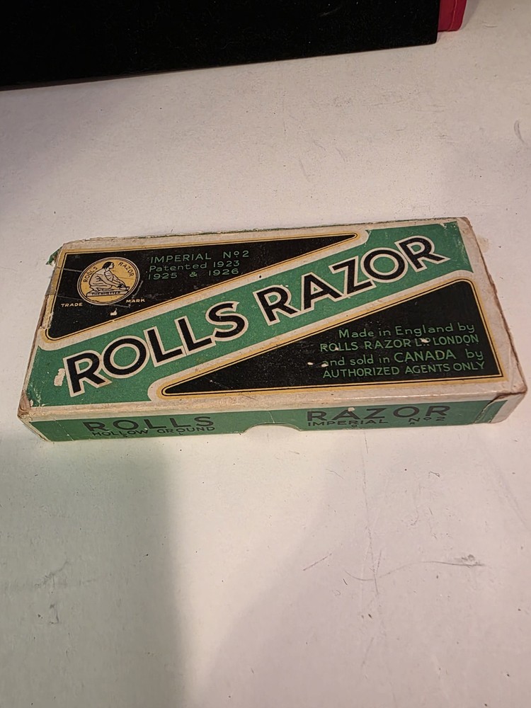 Vintage Rolls Razor Imperial No. 2. Complete with Paperwork.