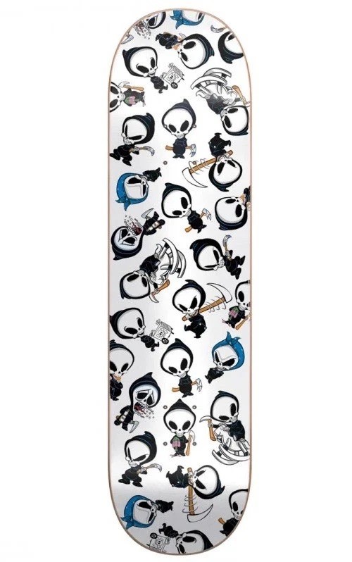 Blind Skateboard Complete Wallpaper Reaper Deck Wheels Custom Black White Tensor