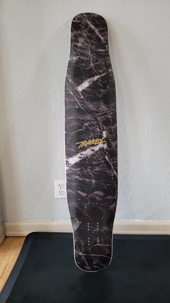 TRAVELOL MARBLE 46" LONGBOARD Dancing DECK