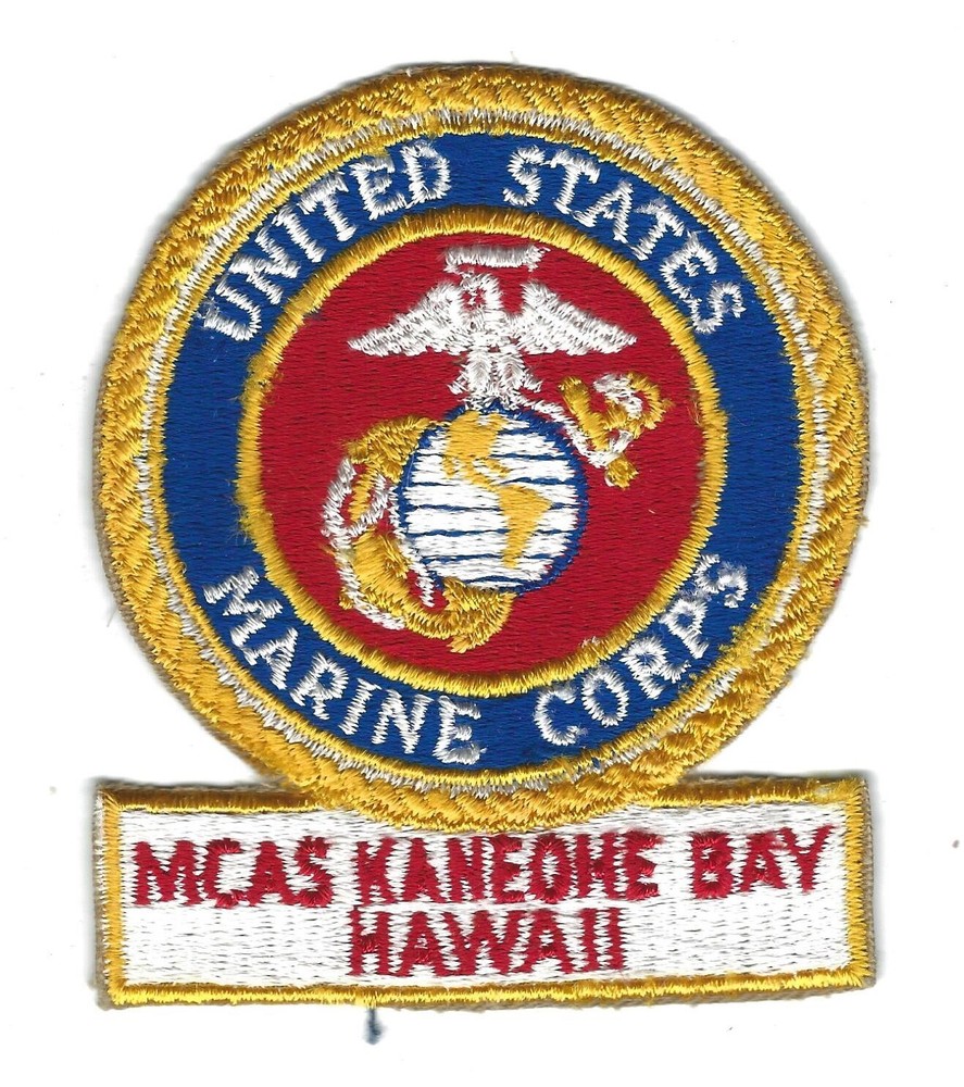 70's-80's MCAS KANEOHE BAY, HAWAII patch