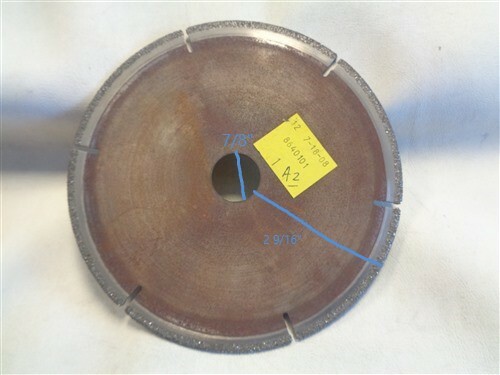 DIAMOND WHEEL R80 GRINDING DISC 6"