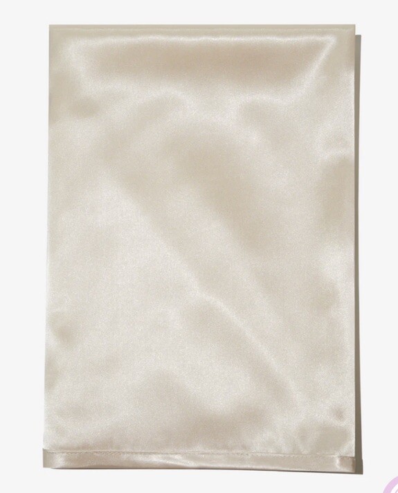 Silked Beige Singular Pillow Sleeve