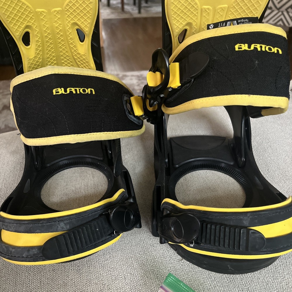Older Burton Mission Re:Flex Strap Bindings Complete loop