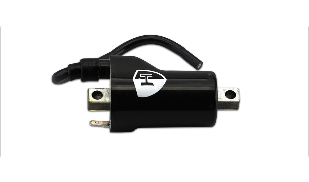 Ignition Coil 12v CDI Single Lead 2 Terminals (80mm) Thin